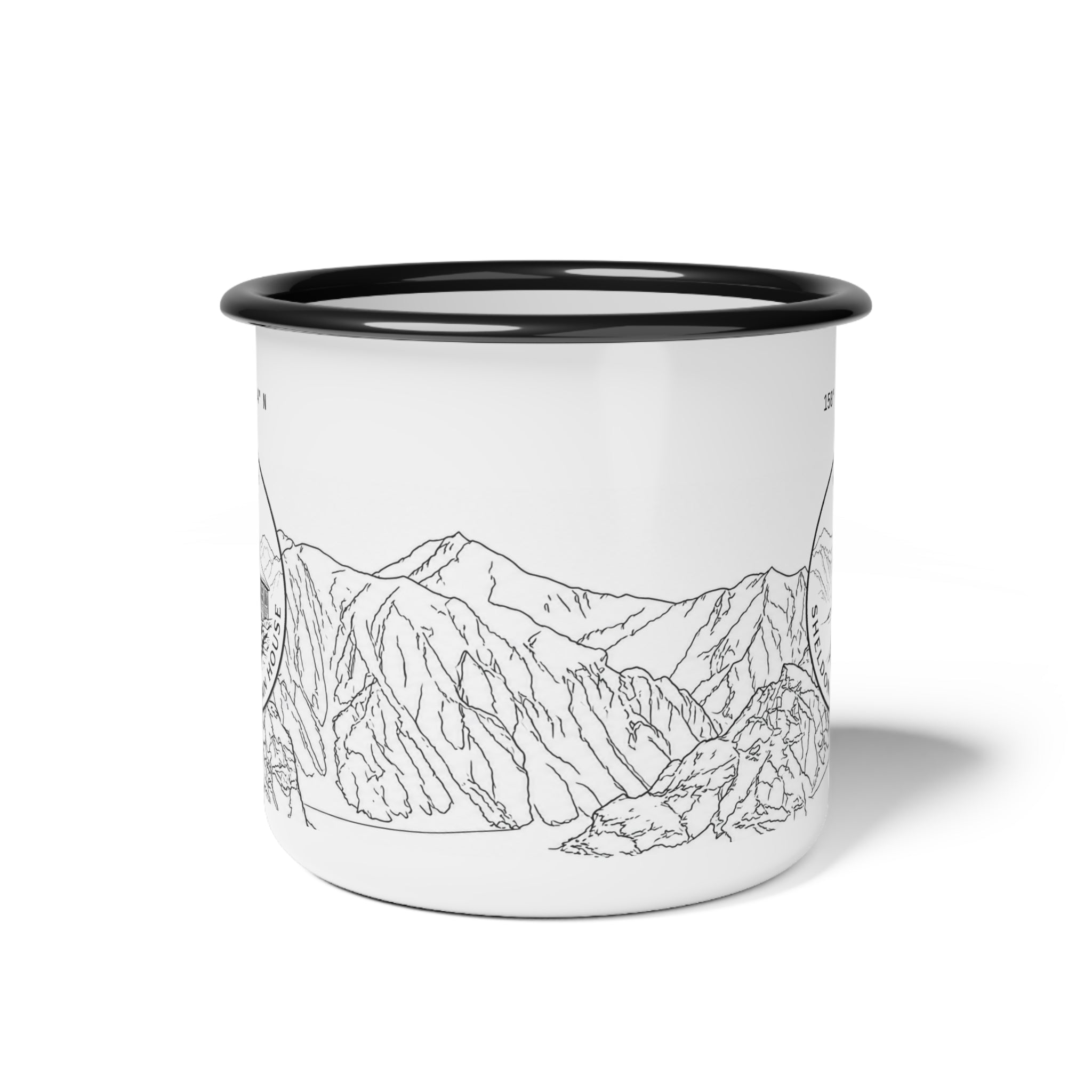 Sheldon Mountain House Enamel Camp Mug — 60th Anniversary Collection