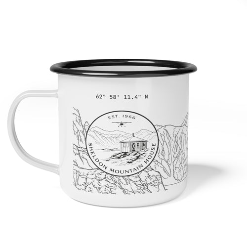 Sheldon Mountain House Enamel Camp Mug — 60th Anniversary Collection